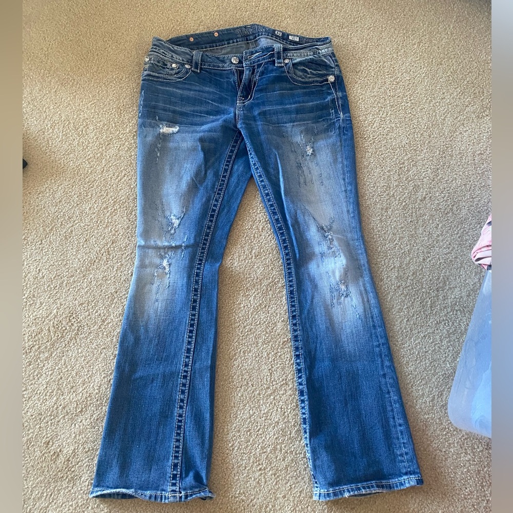 MISS ME bootcut jeans